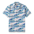 Hawaiian Shirt For Men Umezawa Manor in Sagami Province Shirt Camp Collar 100% Cotton