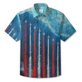 LeosWare® Men's Hawaiian Shirt Short Sleeve Button-up Breathable & Quick-Dry Aloha Skyward Style Hawaiian Shirt